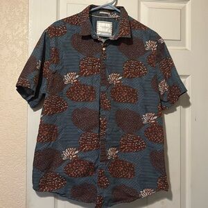Cactusman Ricky Singh Button up Poppy Shirt